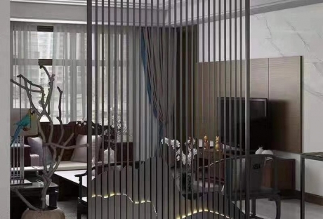 中式不銹鋼屏風